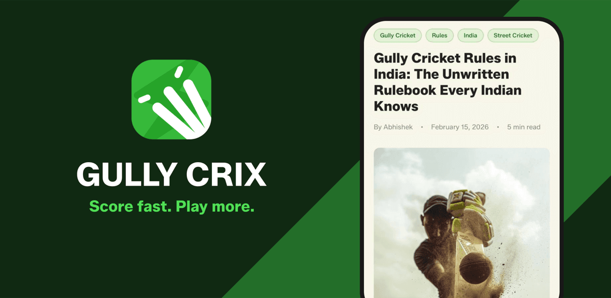 Gully Cricket Rules in India: The Unwritten Rulebook Every Indian Knows