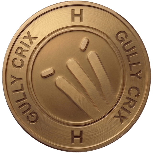 Heads – Gully Crix coin front