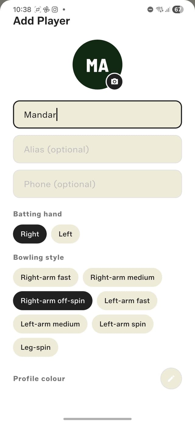 Add a player
